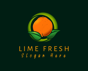 Fresh Orange Farm logo design