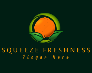 Fresh Orange Farm logo design