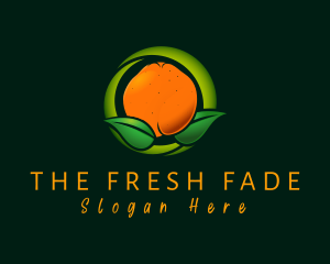 Fresh Orange Farm logo design