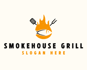 Fish Grill BBQ logo