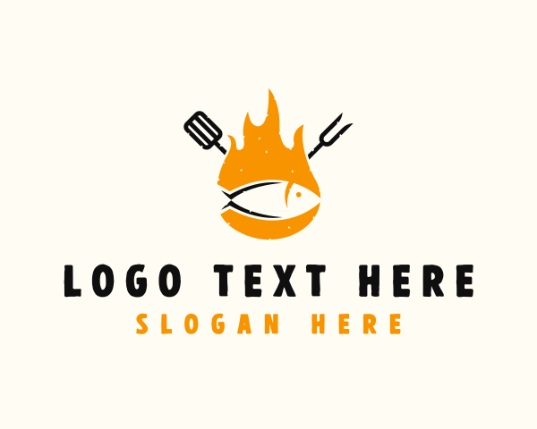 Grill logo example 1