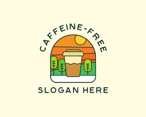 Nature Park Coffee Cafe logo design