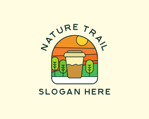 Nature Park Coffee Cafe logo design