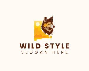 New Mexico Wild Wolf logo design