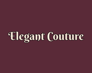 Stylist Couture Clothing logo design