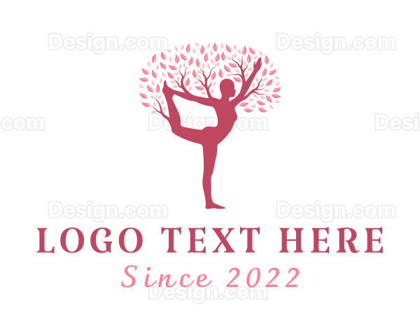 Human Yoga Tree Logo