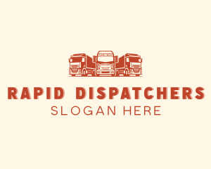 Trailer Truck Dispatch logo design