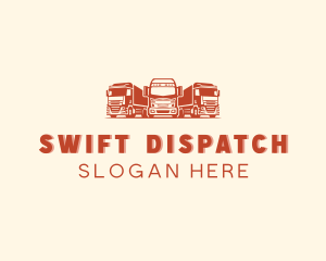 Trailer Truck Dispatch logo design