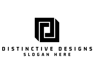 Tiling Interior Design logo design