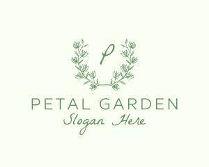 Nature Leaf Flower Decor logo design