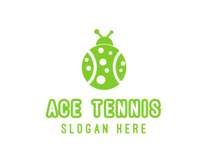 Tennis Ladybug Beetle logo