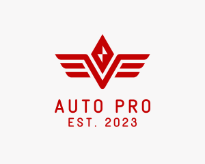 Winged  Automotive Diamond logo