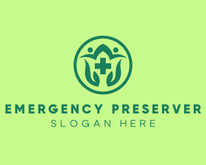 Green Cross Medical Clinic logo design