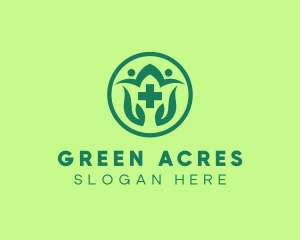 Green Cross Medical Clinic logo design