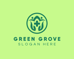 Green Cross Medical Clinic logo design