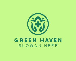 Green Cross Medical Clinic logo design