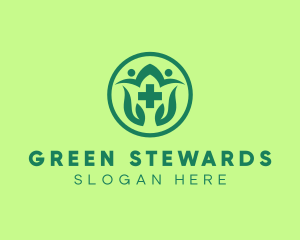 Green Cross Medical Clinic logo design