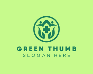 Green Cross Medical Clinic logo design