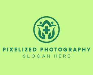 Green Cross Medical Clinic logo design