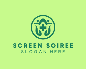 Green Cross Medical Clinic logo design