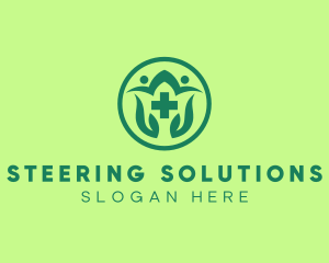 Green Cross Medical Clinic logo design