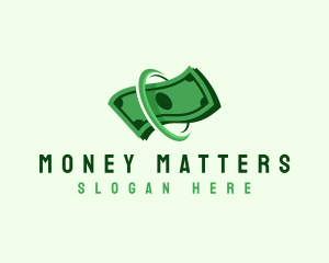 Dollar Money Bill logo design