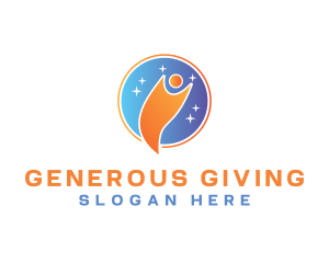 Charity Social Worker Volunteer  logo design
