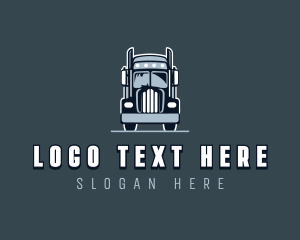 Cargo Hauling Truck logo