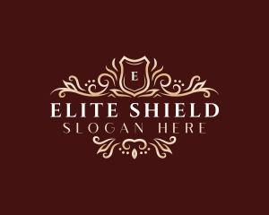 Luxury Shield Crest logo design