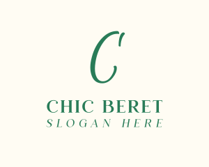 Luxury Cursive Boutique logo design