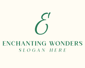 Luxury Cursive Boutique logo design