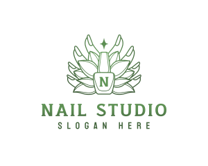 Nail Polish Manicure logo