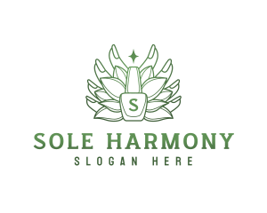 Nail Polish Manicure logo