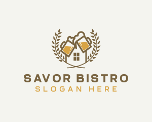 Beer Brewery Tavern logo design