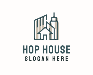 Urban Housing City logo design