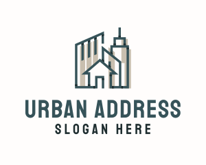 Urban Housing City logo design