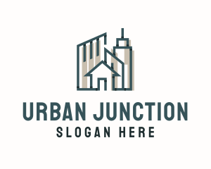 Urban Housing City logo design