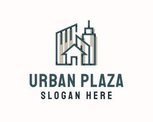 Urban Housing City logo design