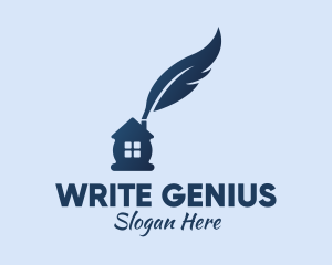 Home Writing Quill logo