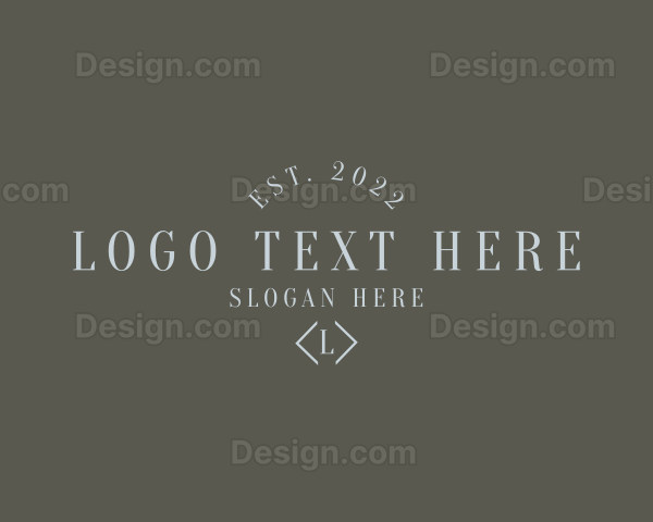 Professional Elegant Company Logo