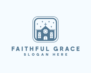 Sacred Christian Church logo design