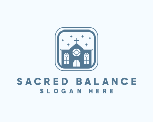 Sacred Christian Church logo design