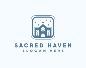 Sacred Christian Church logo design