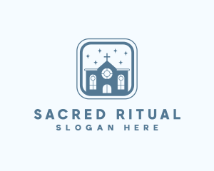 Sacred Christian Church logo design