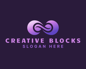 Creative Infinity Loop logo design