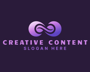 Creative Infinity Loop logo design