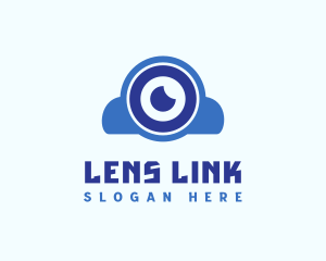 Abstract Camera Lens logo design