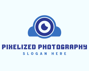 Abstract Camera Lens logo design