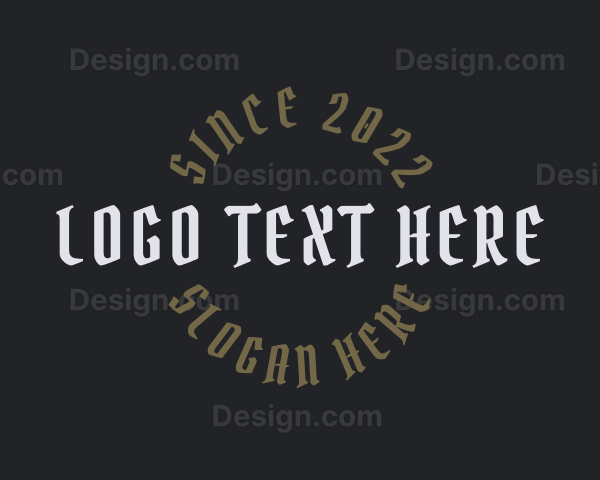 Gothic Style Branding Logo