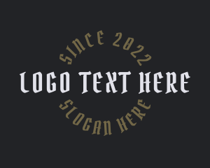 Gothic Style Branding logo